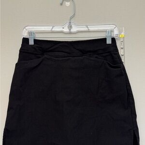 Lady Hagen Womens Size 4 Black Golf Skort Athletic Stretch Skirt